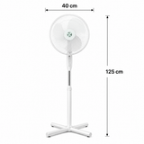 Ventilateur sur pied FORTYNA™ | Ultra-silencieux • 3 vitesses • Hauteur réglable — vue 6